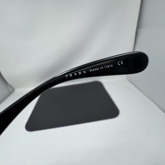 Prada Black Big Sunglasses Frame SPR 04F  1AB-1A1 Oversized 70mm  , 70 []13 - Picture 5 of 9